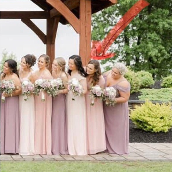 Birdy Gray Pink Bridesmaids dress - Picture 4 of 4
